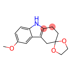 SPIRO[3H-CARBAZOLE-3,2'-[1,3]DIOXOLANE], 1,2,4,9-TETRAHYDRO-6-METHOXY-