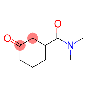 Cyclohexanecarboxamide, N,N-dimethyl-3-oxo-