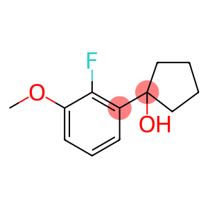 1-(2-fluoro-3-methoxyphenyl)cyclopentanol