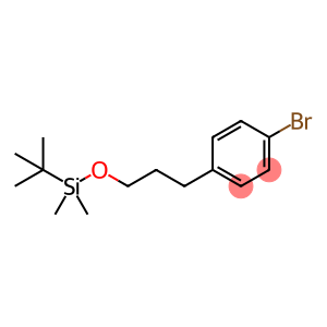 Benzene, 1-bromo-4-[3-[[(1,1-dimethylethyl)dimethylsilyl]oxy]propyl]-