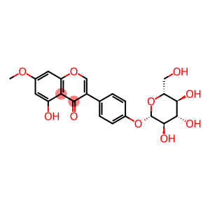 4H-1-Benzopyran-4-one, 3-[4-(β-D-glucopyranosyloxy)phenyl]-5-hydroxy-7-methoxy-