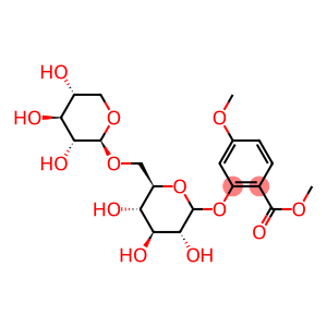 4-methoxy-2-β-primverosyloxy-benzoic acid methyl ester