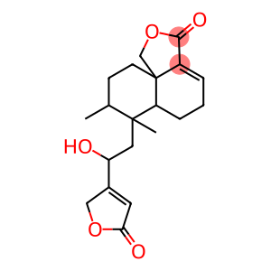 7-[2-(2,5-Dihydro-5-oxofuran-3-yl)-2-hydroxyethyl]-6,6a,7,8,9,10-hexahydro-7,8-dimethylnaphtho[1,8a-c]furan-3(5H)-one