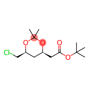 2-Methyl-2-Propanyl [(4R,6S)-6-(Chloromethyl)-2,2-Dimethyl-1,3-Dioxan-4-Yl]Acetate