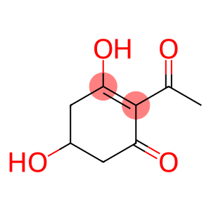 2-Cyclohexen-1-one, 2-acetyl-3,5-dihydroxy- (9CI)