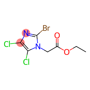 1H-Imidazole-1-acetic acid, 2-bromo-4,5-dichloro-, ethyl ester