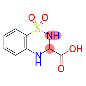 3,4-二氢-2H-苯并[e][1,2,4]噻二嗪-3-羧酸1,1-二氧化物