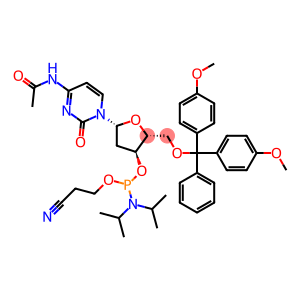 (2R,3S,5R)-5-(4-ACETAMIDO-2-OXOPYRIMIDIN-1(2H)-YL)-2-((BIS(4-METHOXYPHENYL)(PHENYL)METHOXY)METHYL)TETRAHYDROFURAN-3-YL 2-CYANOETHYL DIISOPROPYLPHOSPHORAMIDITE