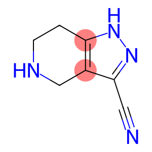 1H-Pyrazolo[4,3-c]pyridine-3-carbonitrile, 4,5,6,7-tetrahydro-