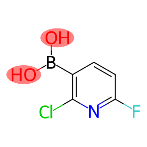 (2-氯-6-氟吡啶-3-基)硼酸