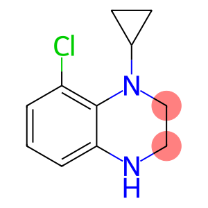 8-chloro-1-cyclopropyl-1,2,3,4-tetrahydroquinoxaline