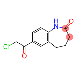 2H-1-BENZAZEPIN-2-ONE, 7-(2-CHLOROACETYL)-1,3,4,5-TETRAHYDRO-
