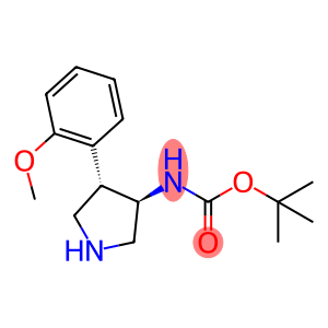 TERT-BUTYL (3S,4R)-4-(2-METHOXYPHENYL)PYRROLIDIN-3-YLCARBAMATE