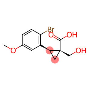 (R)-1-phenylethanamine (1R,2R)-2-(2-bromo-5-methoxyphenyl)-1-(hydroxymethyl)cyclopropanecarboxylate