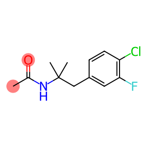 N-(1-(4-chloro-3-fluorophenyl)-2-methylpropan-2-yl)acetamide(WXC05919)