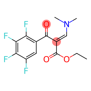 Benzenepropanoic acid, α-[(dimethylamino)methylene]-2,3,4,5-tetrafluoro-β-oxo-, ethyl ester, (E)- (9CI)