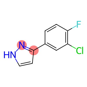 5-(3-氯-4-氟苯基)-1H-吡唑