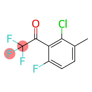 1-(2-Chloro-6-fluoro-3-methylphenyl)-2,2,2-trifluoroethanone