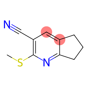 2-(methylsulfanyl)-6,7-dihydro-5H-cyclopenta[b]pyridine-3-carbonitrile