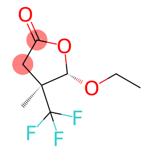 2(3H)-Furanone,5-ethoxydihydro-4-methyl-4-(trifluoromethyl)-,trans-(9CI)