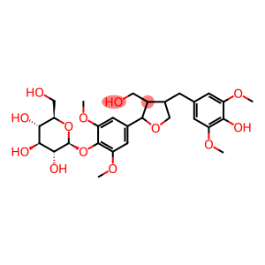 β-D-Glucopyranoside, 2,6-dimethoxy-4-[tetrahydro-4-[(4-hydroxy-3,5-dimethoxyphenyl)methyl]-3-(hydroxymethyl)-2-furanyl]phenyl