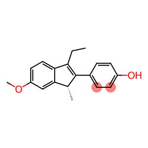 (R)-4-(3-Ethyl-6-methoxy-1-methyl-1H-inden-2-yl)-phenol