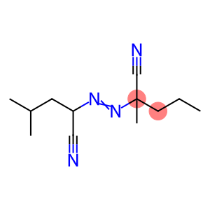 Pentanenitrile, 2-[(1-cyano-3-methylbutyl)azo]-2-methyl- (9CI)