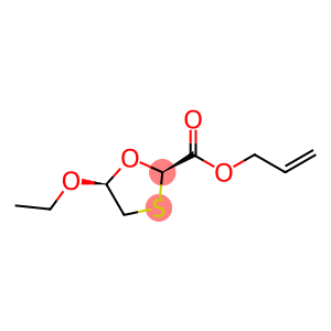 1,3-Oxathiolane-2-carboxylicacid,5-ethoxy-,2-propenylester,cis-(9CI)