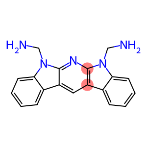 5,7-bis(aminomethyl)diindolo(2,3-b:3',2'-e)pyridine