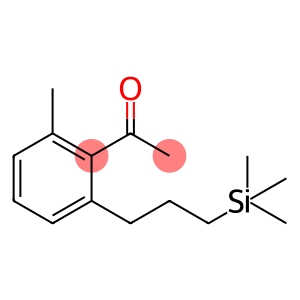 Ethanone, 1-[2-methyl-6-[3-(trimethylsilyl)propyl]phenyl]-