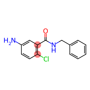 Benzamide, 5-amino-2-chloro-N-(phenylmethyl)-