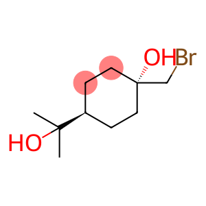 Cyclohexanemethanol, 4-(bromomethyl)-4-hydroxy-α,α-dimethyl-, cis-