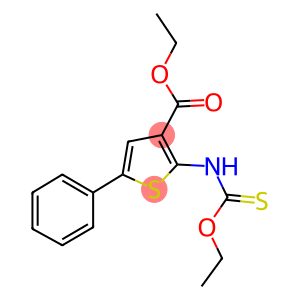 ethyl 2-[(ethoxycarbothioyl)amino]-5-phenyl-3-thiophenecarboxylate