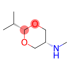 1,3-Dioxan-5-amine,N-methyl-2-(1-methylethyl)-,cis-(9CI)