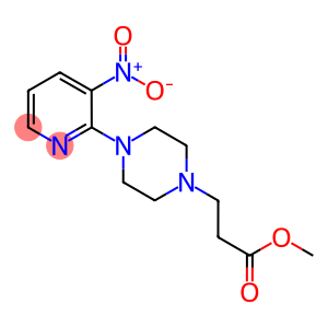 Methyl 3-[4-(3-nitropyridin-2-yl)piperazin-1-yl]propanoate