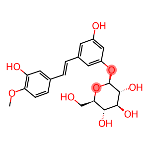 Glucopyranoside, rhapontigenin-3, beta-D-