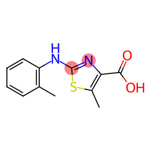 5-Methyl-2-(2-methylanilino)-1,3-thiazole-4-carboxylic acid