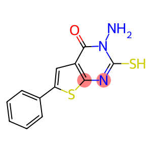 3-amino-6-phenyl-2-sulfanylthieno[2,3-d]pyrimidin-4(3H)-one