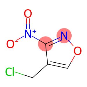 Isoxazole, 4-(chloromethyl)-3-nitro- (9CI)