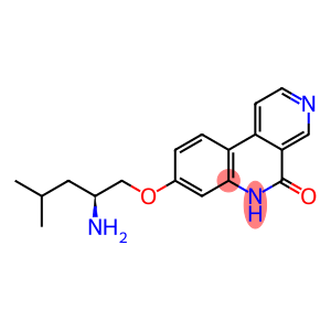 Benzo[c][2,7]naphthyridin-5(6H)-one, 8-[[(2S)-2-amino-4-methylpentyl]oxy]-