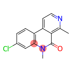 Benzo[c][2,7]naphthyridin-5(6H)-one, 8-chloro-4,6-dimethyl-