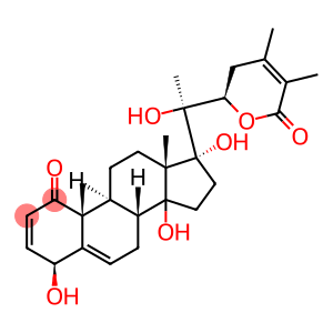 Ergosta-2,5,24-trien-26-oicacid, 4,14,17,20,22-pentahydroxy-1-oxo-, d-lactone, (4b,17a,22R)-