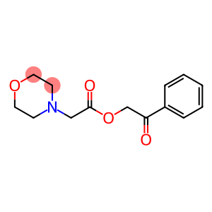 Morpholine-4-acetic acid 2-oxo-2-phenylethyl ester