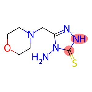 4-氨基-5-(吗啉-4-基甲基)-4H-1,2,4-三唑-3-硫醇