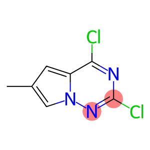 Pyrrolo[2,1-f][1,2,4]triazine, 2,4-dichloro-6-methyl-