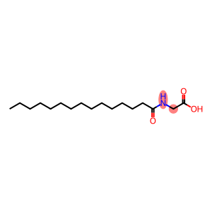 Glycine, N-(1-oxopentadecyl)-