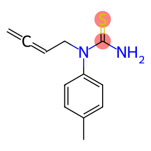 Thiourea,  N-2,3-butadienyl-N-(4-methylphenyl)-  (9CI)