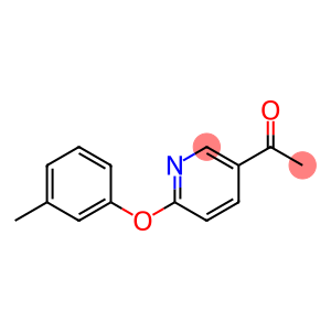 1-(6-(M-TOLYLOXY)PYRIDIN-3-YL)ETHAN-1-ONE 95