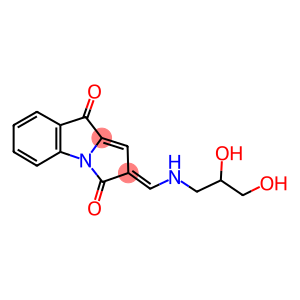 2-{[(2,3-dihydroxypropyl)amino]methylene}-3H-pyrrolo[1,2-a]indole-3,9(2H)-dione