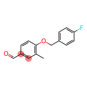 Benzaldehyde, 4-[(4-fluorophenyl)methoxy]-3-methyl-